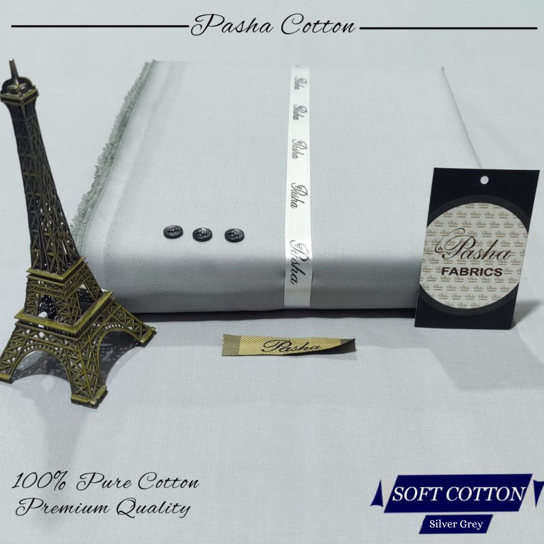 Pasha Soft Cotton – Men’s Premium Unstitched Fabric | Luxury Summer Collection 2025